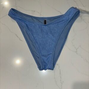 PINK Victoria's Secret Light Blue Bikini Bottom